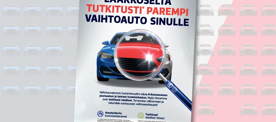 Laakkoselta tutkitusti parempi vaihtoauto sinulle, Print