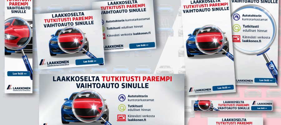 Laakkonen: Laakkoselta juuri sinulle sopiva auto, Web