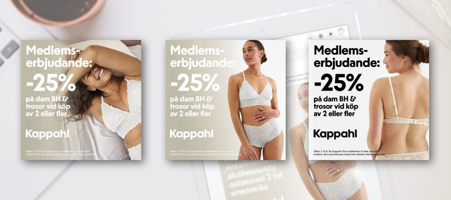 Kappahl: Facebook-mainontaa