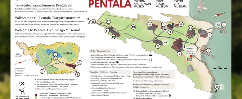 City of Espoo: Pentala Archipelago Museum Signage