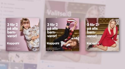 Kappahl: Facebook-mainontaa