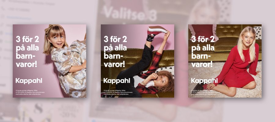 Kappahl: Facebook-mainontaa