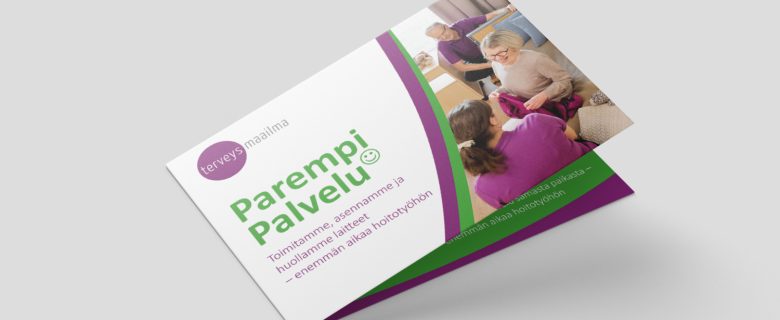 Terveysmaailma: ParempiPalvelu leaflet